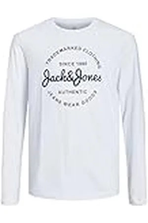JACK&JONES JUNIOR Jjforest tee LS Crew Neck Jnr Camiseta de Manga Larga, , 116 cm para Niños