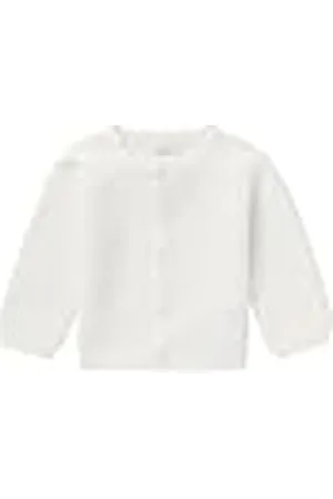 Noppies Baby U Cardigan Knit Naga Suter crdigan, White-C001, 50 cm Unisex bebé