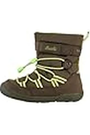 Lurchi 84L0013006, Botas Cortas al Tobillo, Khaki-Lime, 34 EU
