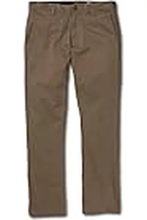 Volcom Frickin Modern Fit Stretch Pantalón chino, Mushroom 1, 30W / 34L Hombre