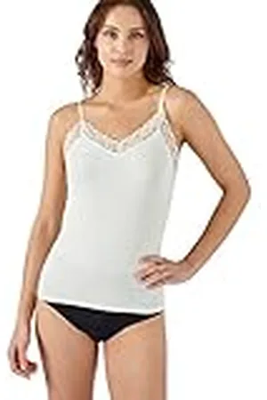 Damart Camisola de Encaje de Thermolactyl Sensitive Camiseta, , XL para Mujer