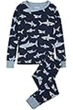 Hatley Organic Cotton Long Sleeve Pyjama Set Conjuntos de Pijama, , 8 años para Niños