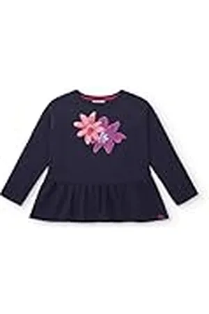 Tuc Tuc Camiseta Azul Marino con Detalles Florales para niña colección Colorfield (Talla 7 años)