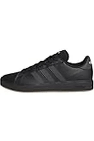 adidas Grand Court Base 2.0 Shoes, Zapatos Hombre, Core Black/Carbon/Alumina, 41 1/3 EU