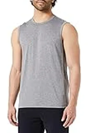 Champion Athletic C-Sport Quick Dry Micromesh Metallic Logo S/L Camiseta de Tirantes Anchos, , Hombres