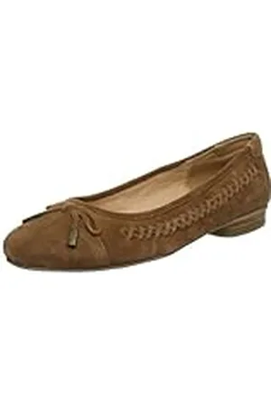 Andrea Conti 0595428 - Bailarinas de Cuero para Mujer, Color marrón, Talla 36
