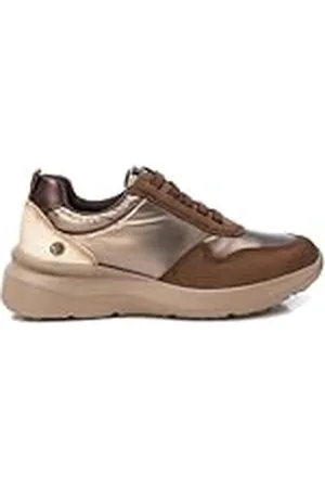 Xti Zapatilla Mujer Taupe - Calzado Cómodo y Versátil - Moda Casual - Modelo 14335902 (Talla 36)