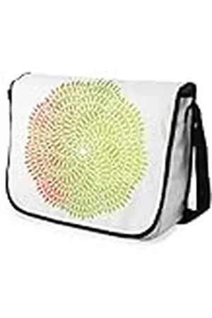 Bonamaison – Bolsas de Mensajero con Pulsera Negra para Estudiantes, Mochilas Escolares para niñas y niños, 29 x 36 cm