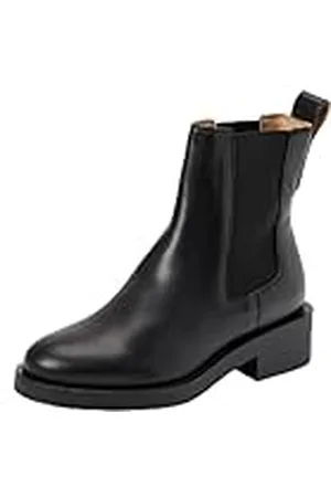 HUGO BOSS Iryna_ChBootie_C, botín Mujer, Black, 41 EU