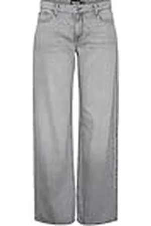 Pieces® Pcnoelle LW Wide Jeans Vaqueros Anchos, , W25 para Mujer