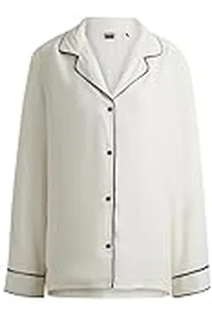 HUGO BOSS Brenda_Shirt, Pijama Manga Larga De Las Mujeres,
