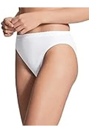 Calida Minislip Slip/Hosen Pantalones, (weiss 001), M 44/46 para Mujer