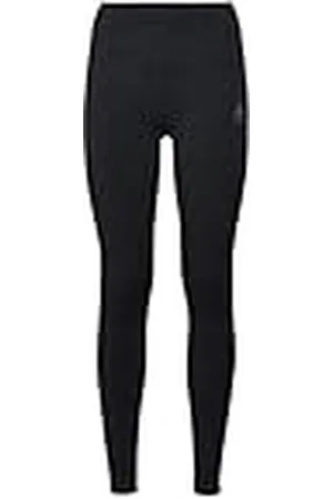 Odlo Bl Bottom Long Performance Warm Pantalon, Mujer, Black - Concrete Grey, S