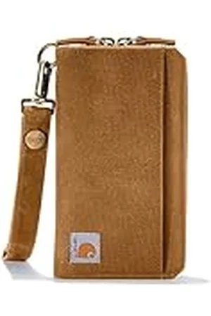 Carhartt Cartera de Mano Plana de Nailon para Mujer, ® Brown, OS