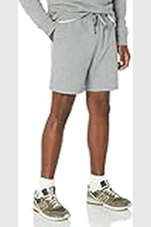 Amazon Pantalón Corto de Tejido de Rizo Francés Ligero (disponible en talla grandes y largos especiales) Hombre, , XL
