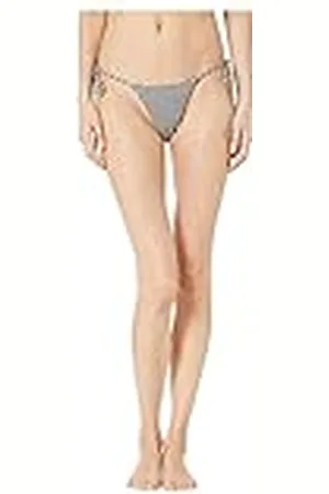 Hurley W Q/D Gingham Surf Bottom Partes De Abajo Bikini, Mujer, Black, L