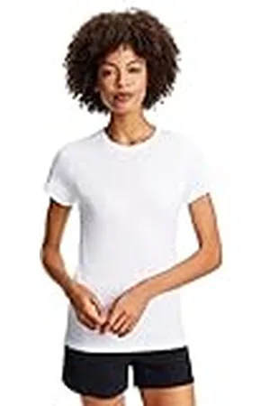 Falke Core Logo Round Neck W S/S SH Lyocell algodón regulación de la Humedad 1 Pieza, Camiseta Mujer, , L