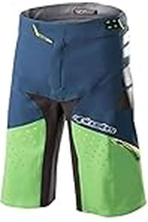 Alpinestars Drop Pro Pantalones Cortos, Hombre, 1726718, Poseid Bl Suma G, Size (34)