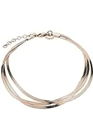 liebeskind LJ-0724-A-27, Tobillera Mujer, Oro Rosa, 27 cm