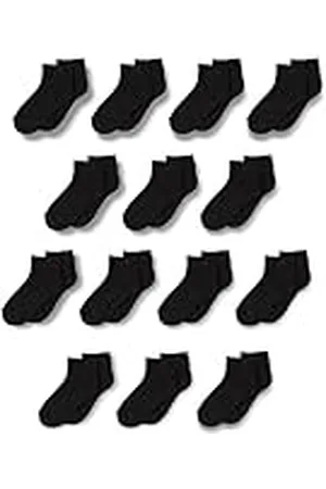 Amazon Calcetines Tobilleros de algodón Unisex Niño, 14 Pares, , 2-3 años