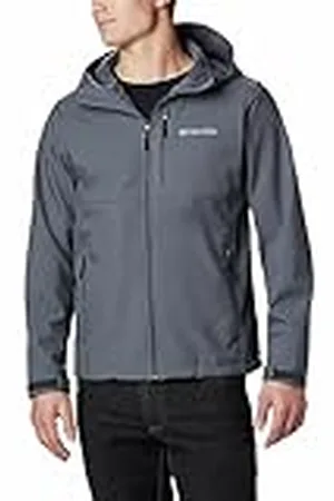 Columbia Ascender Hooded Softshell Jacket, Chaqueta De Softshell Cortavientos para Hombre, , Talla S