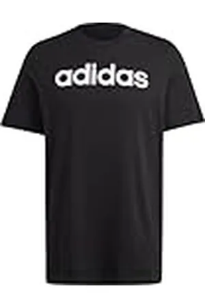 adidas Hombre Essentials Single Jersey Linear Embroidered Logo Tee, , XS