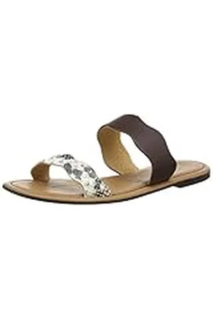 Joules Aimee, Sandalias de Punta Descubierta Mujer, Marrón (Snake Snake), 38 EU