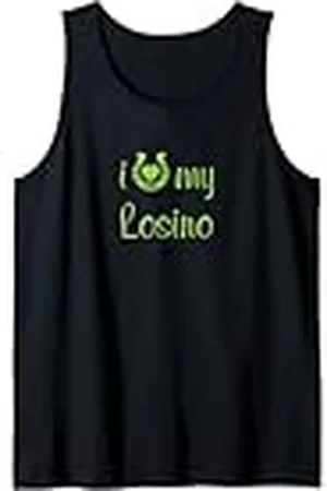 Hip Entrenador de equitación «I Love My Losino Horse Equestrian Show» Camiseta sin Mangas