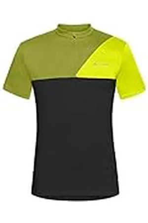 Vaude 40852 - Camiseta para Hombre, diseño de Tremalzo, Talla M, Color Negro y Verde