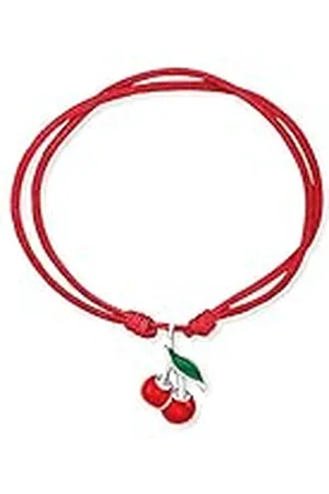 HERZENGEL Pulsera de nailon para niñas y niños, con colgante de esmalte, cierre de ojal, longitud ajustable, sin níquel, Eine Grösse, Nailon, No es una piedra preciosa