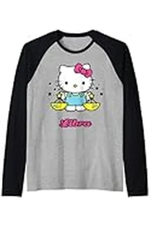 Hello Kitty Signo zodiacal Libra de Camiseta Manga Raglan