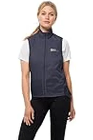 Jack Wolfskin Morobbia Wind Vest W Chaleco, , XS para Mujer