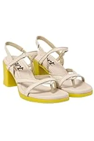 Art 1844 Cannes, Sandalia Mujer, Nappa Cream-Pistacho, 38 EU