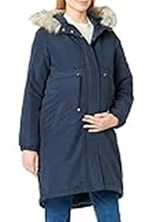 Mama;licious Mljessi-Parka Larga 2 en 1 Chaqueta de Invierno, , XL para Mujer