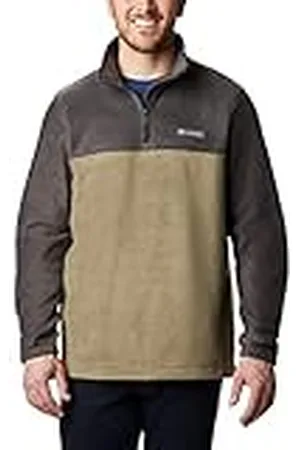 Columbia Chaqueta Polar de Media Cremallera para Hombre, Steens Mountain