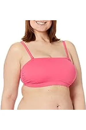 Amazon Bandeau de Bikini (Disponible en Tallas Grandes) - colores interrumpidos Mujer, , 3XL Grande