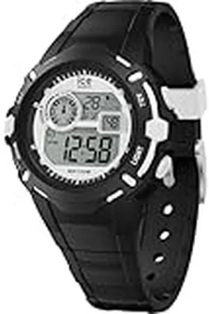 Ice-Watch ICE digit explorer Black white - Reloj para Niño (Unisex) con Correa de silicona - 023265 (Small)