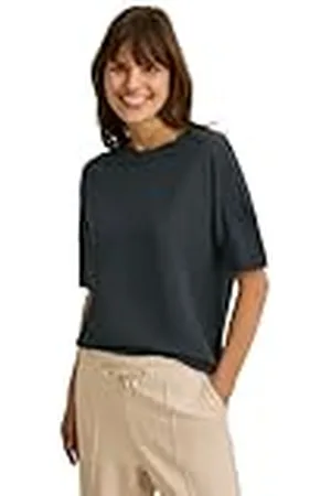 CECIL B322943 Camiseta con Detalle de Botones, , XS Mujeres