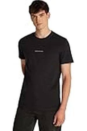 Calvin Klein Jeans Hombres MONOLOGO TEE J30J325649, Black (CK Black), 3XL
