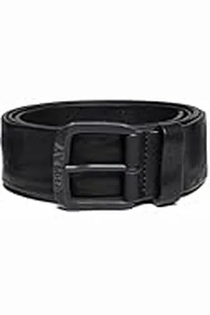 Replay Cinturón de piel para hombre, negro (Black 098), 100 cm