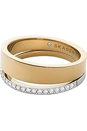 Skagen Ring For Mujeres Kariana, Length: 2 Cm Anillo De Acero Inoxidable , SKJ1451998