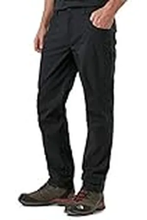 Berghaus Ortler 2.0 Trousers, Pantalones para Senderismo Hombre, Opacity, Jet Black, 28 Regular (32 Inch)