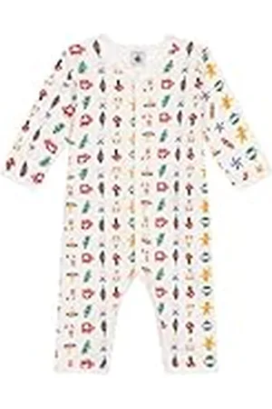 Petit Bateau A0BB3 Pijama De Manga Larga Sin Pies Unisex Bebé 3 Meses