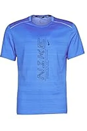 Nike M Nk Dry Miler SS Po Gx FF Camiseta de Manga Corta, Hombre, , S
