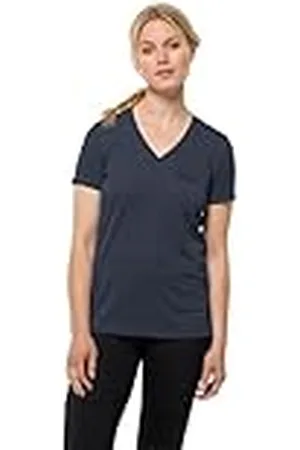 Jack Wolfskin Crosstrail T para Mujer Camiseta, , M