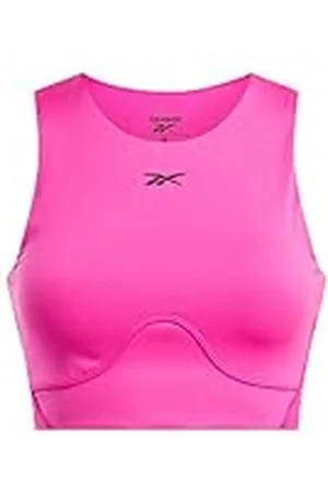 Reebok Lux Contour Crop Camiseta, , XS para Mujer