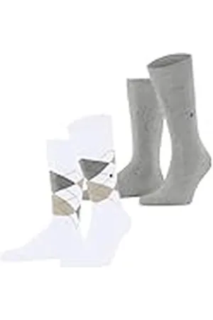 Burlington Everyday Mix Multipack M So algodón estampados 2 pares, Calcetines Hombre, , 40-46