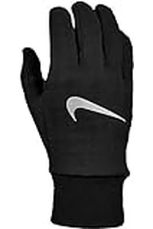 Nike Handschuhe-9331-80 Guantes para Hombre, Negro/Negro/Plateado, Large