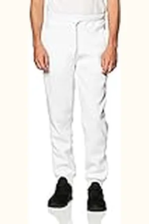 Southpole Basic Active-Pantalones de chándal de Forro Polar, Tallas Grandes y Regulares Deportivos, Color: Blanco, XXL para Hombre