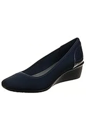 Anne Klein Zapatos de tacón de cuña Wisher para Mujer, Marino, 39.5 EU